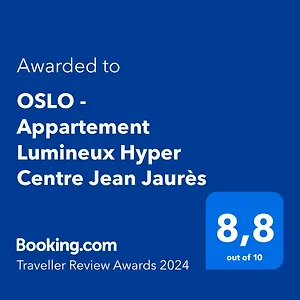 Oslo - Lumineux Hyper Centre Jean Jaures Appartement